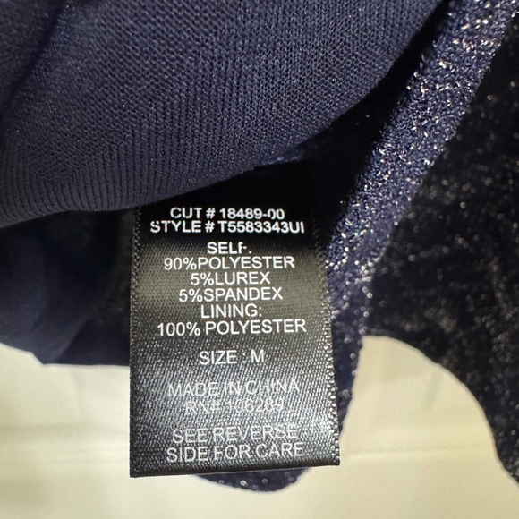 Girls Sparkle Knit Dress - Picture 4 of 4